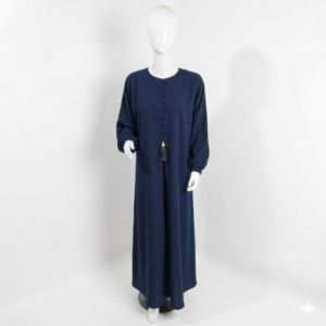 Elegant Front Tassel Abaya