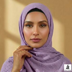 Classic Crinkle Hijab – Light Purple
